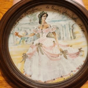 D'arceau Limoges - Scarlet in Crinoline - The Inaccessible Woman 1865
